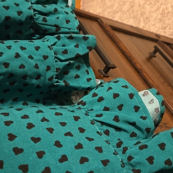 Hell Bunny Womens Paradisium Green Dress 2xl - Picture 5 of 7